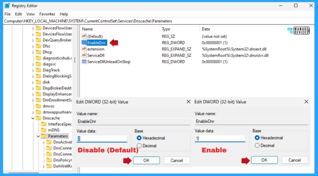 How to Enable or Disable DNR Support for Windows 11 | Discovery of Network-Designated Resolvers 6 How to Enable or Disable DNR Support For Windows 11 - Fig. 5