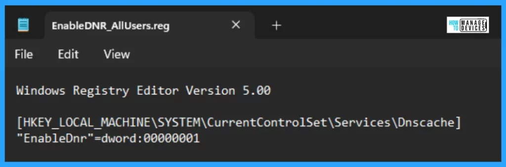 How to Enable or Disable DNR Support for Windows 11 | Discovery of Network-Designated Resolvers 7 How to Enable or Disable DNR Support For Windows 11 - Fig. 6