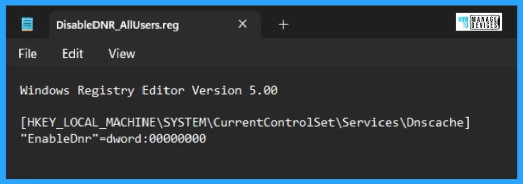 How to Enable or Disable DNR Support for Windows 11 | Discovery of Network-Designated Resolvers 9 How to Enable or Disable DNR Support for Windows 11 | Discovery of Network-Designated Resolvers - Fig. 8
