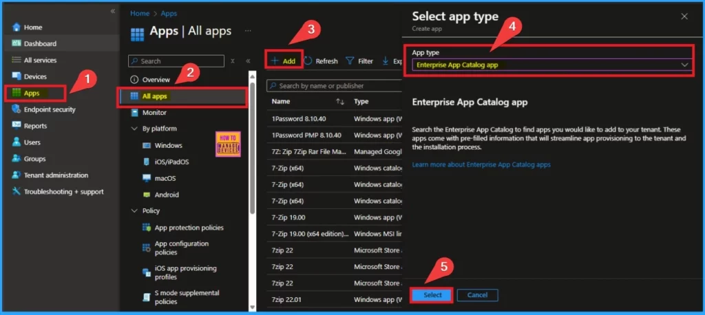 How to Install Google Backup and Sync App with Intune Using Enterprise App Catalog App - Fig.1