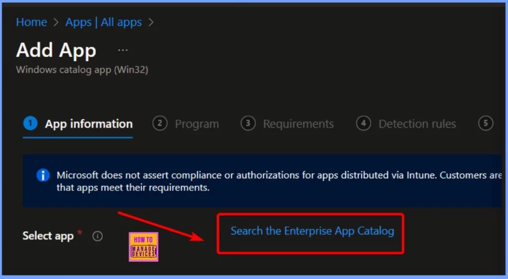 How to Install Amazon WorkSpaces with Intune Enterprise App Catalog App 4 How to Install Amazon WorkSpaces with Intune Enterprise App Catalog App - Fig.2