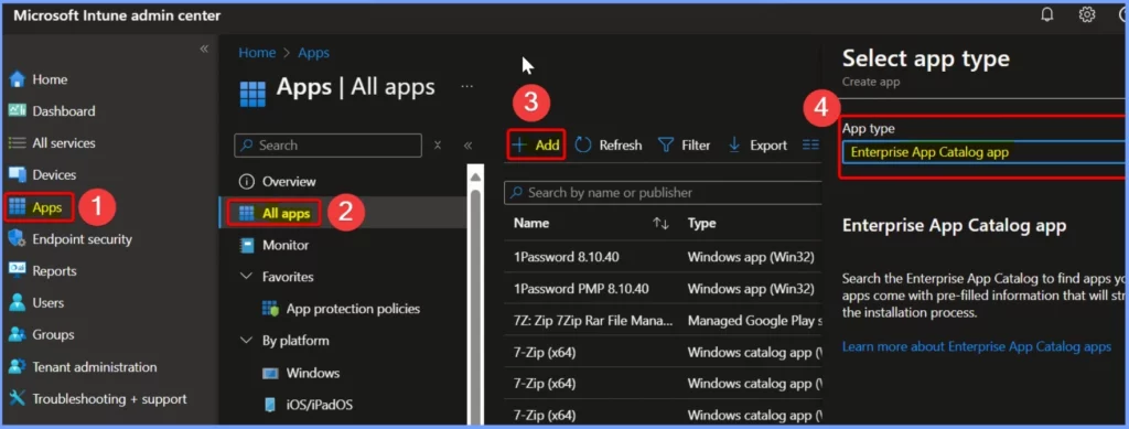 How to Install Amazon WorkSpaces with Intune Enterprise App Catalog App 3 How to Install Amazon WorkSpaces with Intune Enterprise App Catalog App - Fig.1