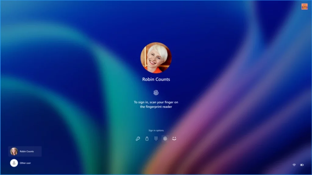 Modern Windows Hello Visual Communication Experience in Windows 11 Devices- Fig.3 - Creds to MS
