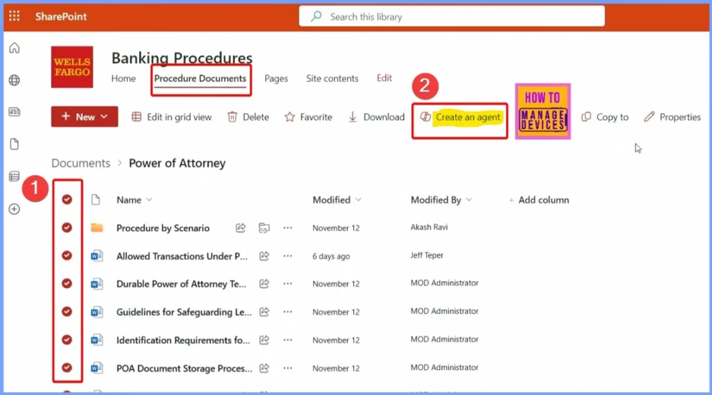 New SharePoint Agent Capabilities Complete Security Controls Conditional Access Authorization Labels etc 6 New SharePoint Agent Capabilities Complete Security Controls Conditional Access Authorization Labels etc - Fig.5 - Creds to MS
