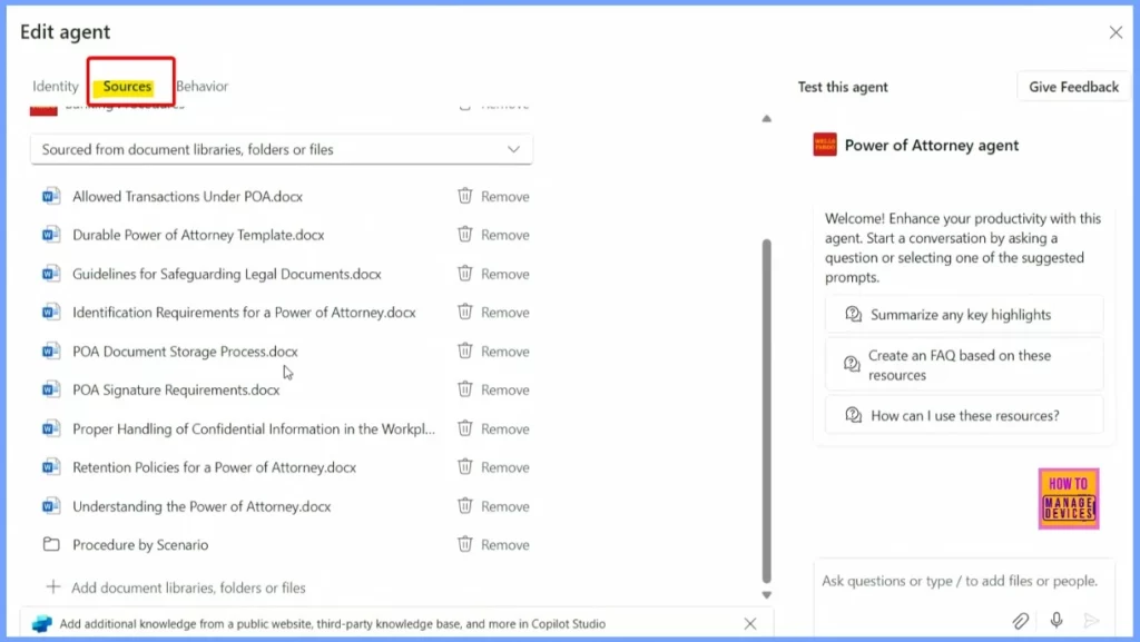 New SharePoint Agent Capabilities Complete Security Controls Conditional Access Authorization Labels etc 9 New SharePoint Agent Capabilities Complete Security Controls Conditional Access Authorization Labels etc - Fig.8 - Creds to MS