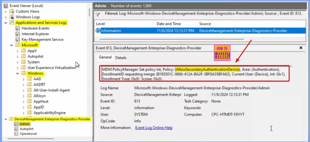 Allow Secondary Authentication Device on Windows using Intune - Fig.10