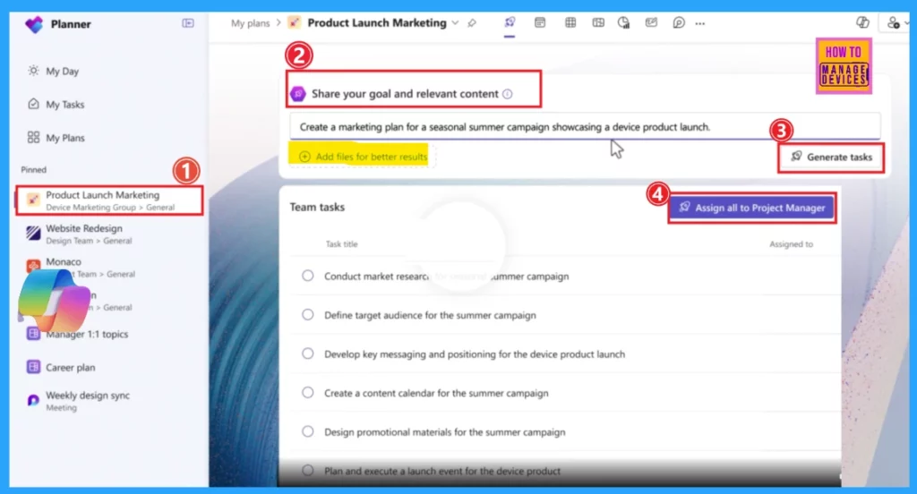 Project Manager Agent in Microsoft Planner on Teams for Simplified Task Management 6 Project Manager Agent in Microsoft Planner on Teams for Simplified Task Management - Fig.4 (Creds to MS)