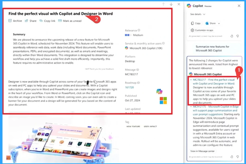 Simplifying Routine Tasks and Gaining Insights Faster with Copilot in Microsoft 365 Admin Center 4 Simplifying Routine Tasks and Gaining Insights Faster with Copilot in Microsoft 365 Admin Center - Fig.4 - Creds to MS