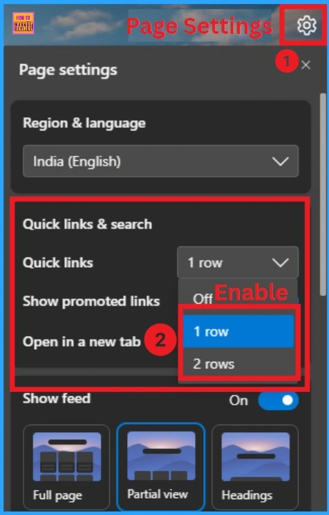 Enable Disable Quick Links on New Tab Page in MS Edge Browser 5 Enable Disable Quick Links on New Tab Page in MS Edge Browser - Fig.4