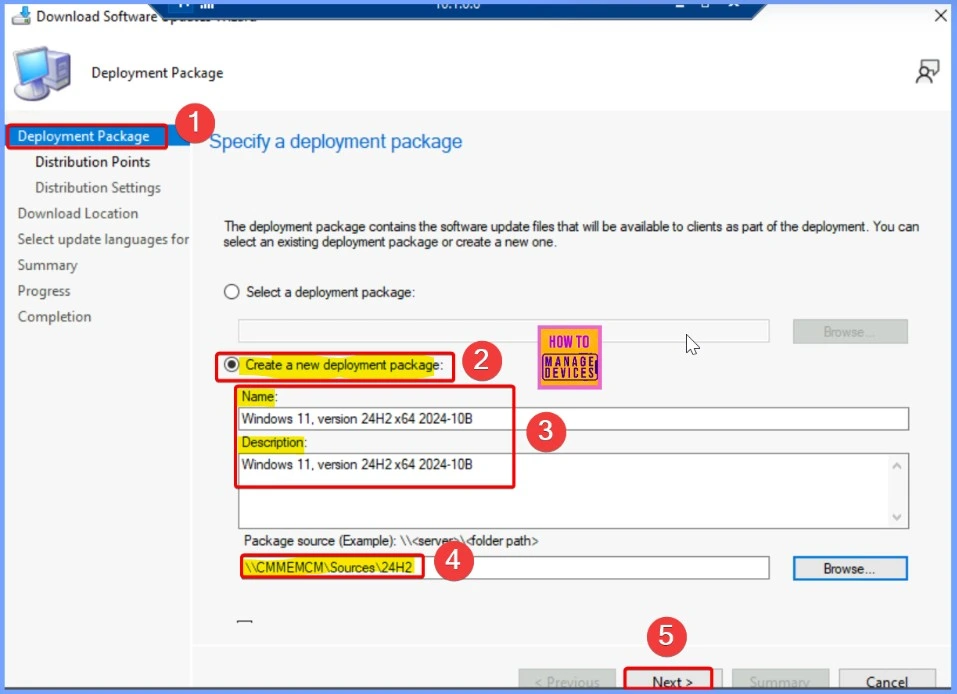 Windows 11 24H2 Upgrade using SCCM Feature Update Option 6 Windows 11 24H2 Upgrade using SCCM Feature Update Option - Fig.6