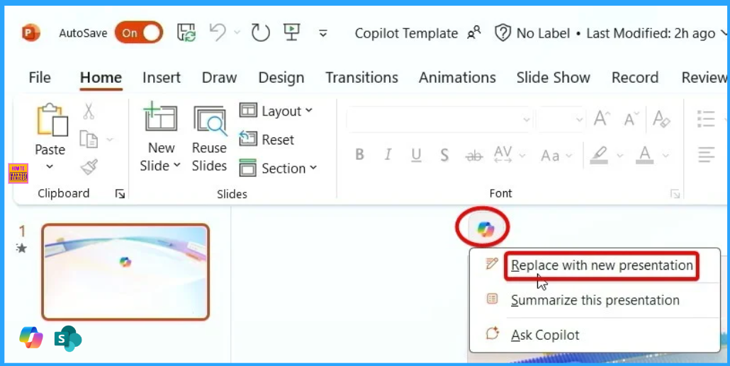 Copilot Simplify SharePoint Presentations with Speaker Notes Animations and Transitions 3 Copilot Simplify SharePoint Presentations with Speaker Notes Animations and Transitions - Fig.2 - Creds to MS