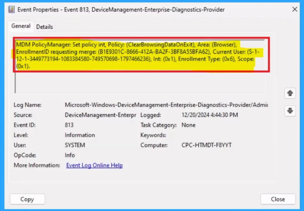 Enable the Clear Browsing Data on Exit option using the Intune Settings Catalog 11 Enable the Clear Browsing Data on Exit option using the Intune Settings Catalog-Fig.11
