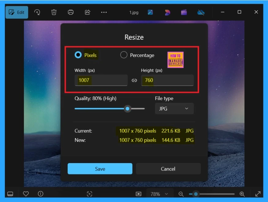 Resize an Image Using Paint and Photos Apps in Windows 11-Fig.13