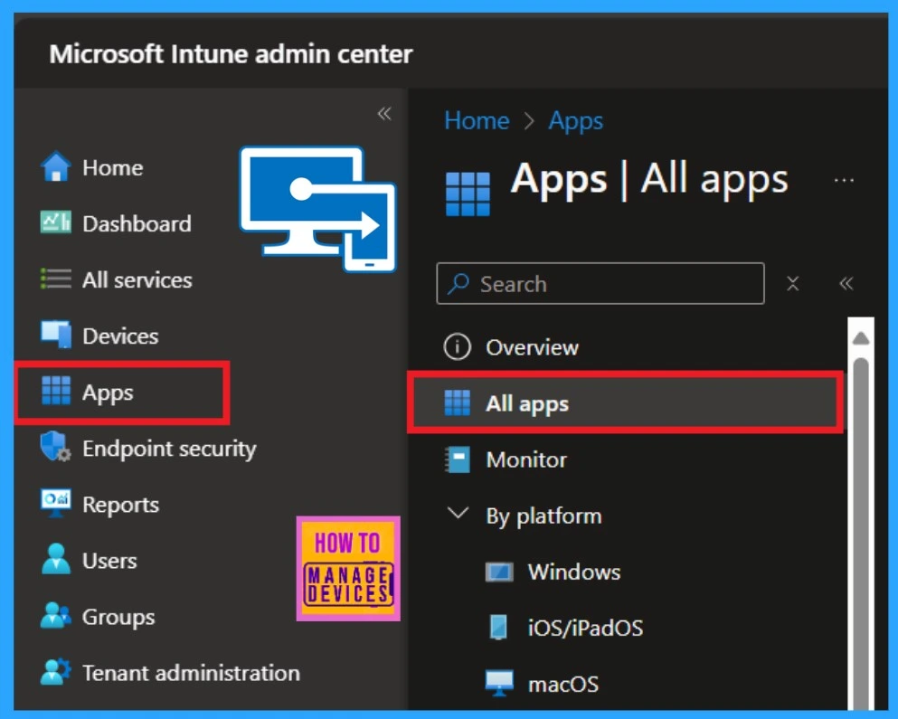 How to Install Frame App using Intune Enterprise App Catalog App - Fig.1