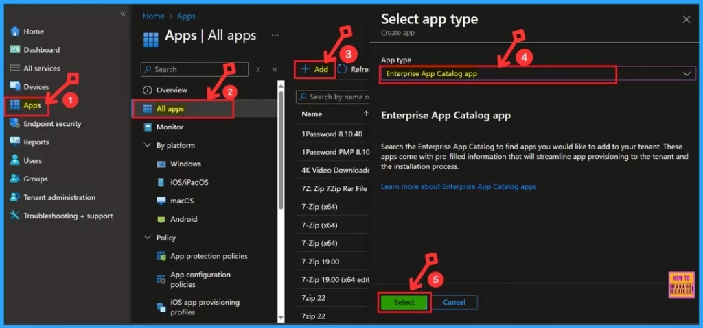 Deploy CPU-Z App through the Enterprise App Catalog App with Intune 2 Deploy CPU-Z App Through the Enterprise App Catalog App with Intune-Fig.1