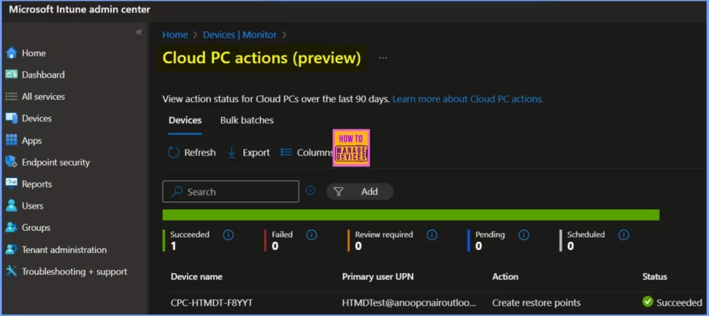 Moving Cloud PCs Across Regions Granular Move Enhanced Tracking and Reporting Windows 365 Frontline Support 1 Moving Cloud PCs Across Regions Granular Move Enhanced Tracking and Reporting Windows 365 Frontline Support - Fig.1