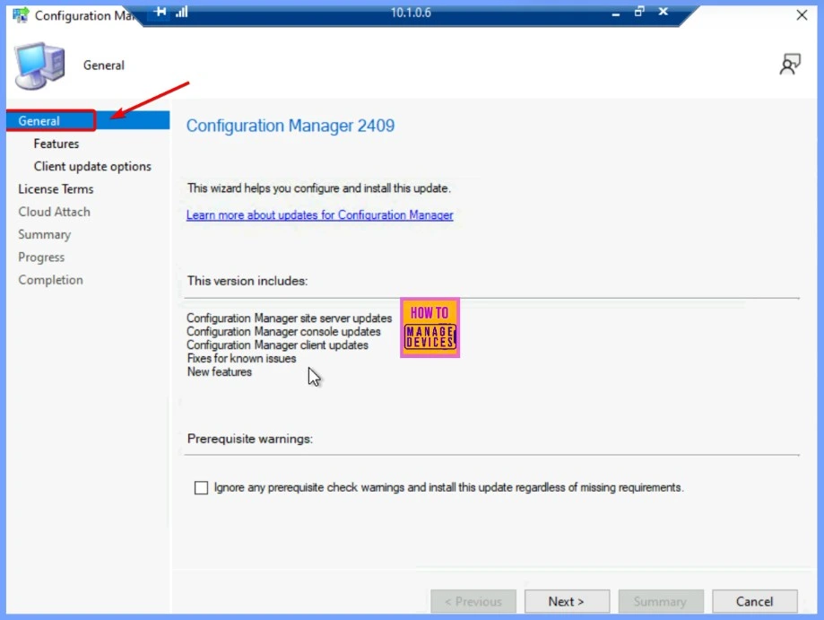 Comprehensive Guide to Upgrading SCCM to Version 2409 3 Comprehensive Guide to Upgrading SCCM to Version 2409 - Fig.3