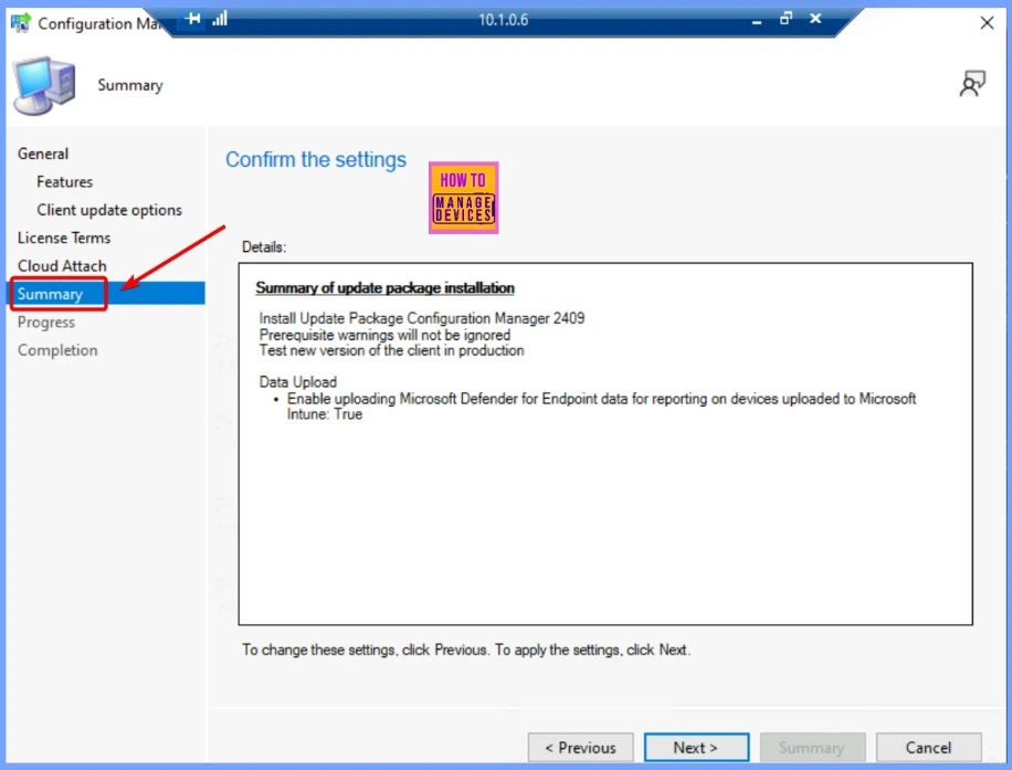 Comprehensive Guide to Upgrading SCCM to Version 2409 8 Comprehensive Guide to Upgrading SCCM to Version 2409 - Fig.7