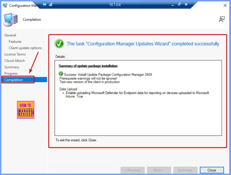 Comprehensive Guide to Upgrading SCCM to Version 2409 10 Comprehensive Guide to Upgrading SCCM to Version 2409 - Fig.9
