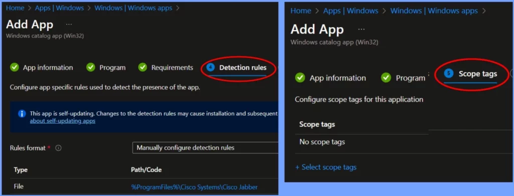 Simplified Deployment of Cisco Jabber 14 in Intune Using Enterprise App Catalog 7 Simplified Deployment of Cisco Jabber 14 in Intune Using Enterprise App Catalog - Fig.7