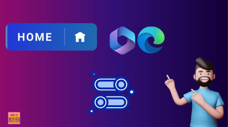 Enable Disable Show Home Button in MS Edge Using the Microsoft 365 Admin Center