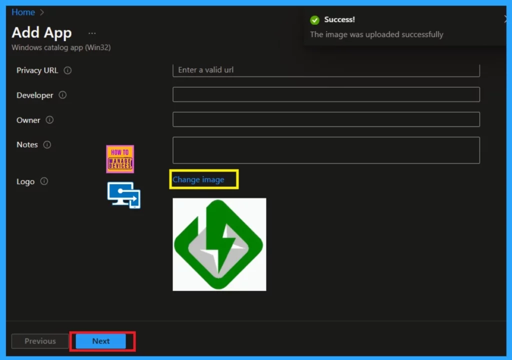 Easy Way to Install Flash FXP App using Enterprise App Catalog App in Intune 7 Easy Way to Install Flash FXP App using Enterprise App Catalog App in Intune-Fig.7