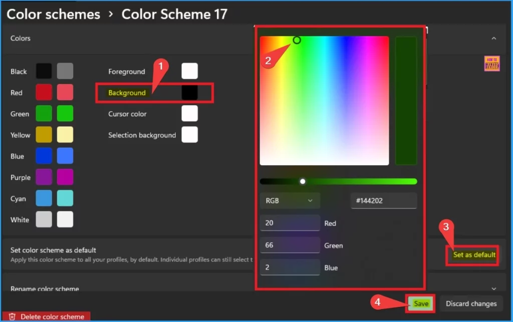Enable Disable Custom Scheme Color in Windows Terminal in Windows 11 7 Enable Disable Custom Scheme Color in Windows Terminal in Windows 11 - Fig.6