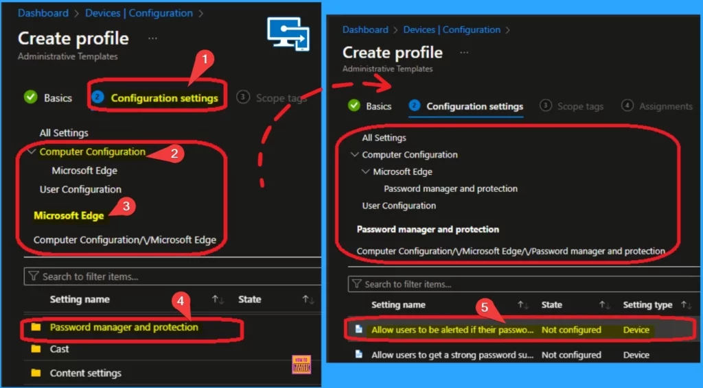 Enable Edge Password Safety Alerts for Users Policy in Microsoft Intune 5 Enable Edge Password Safety Alerts for Users Policy in Microsoft Intune - Fig.4