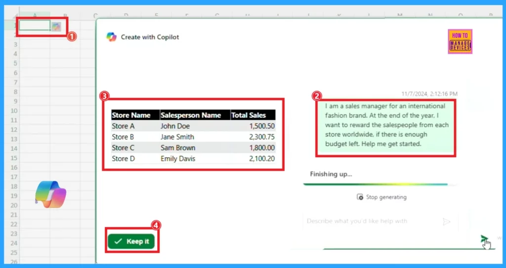 New Copilot Excel Table Feature Simplify and Transform Data Analysis 3 New Copilot Excel Table Feature Simplify and Transform Data Analysis - Fig.2 (image credit to MS)