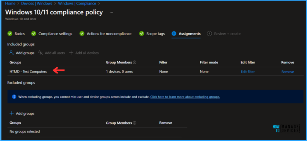 How to Create Secure Boot Compliance Policy with Intune 8 How to Create Secure Boot Compliance Policy with Intune. Fig. 8