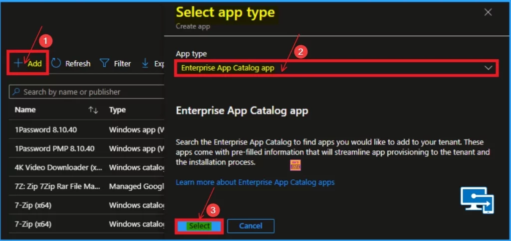 How to Install Power BI Desktop App using Intune Enterprise App Catalog App - Fig.2
