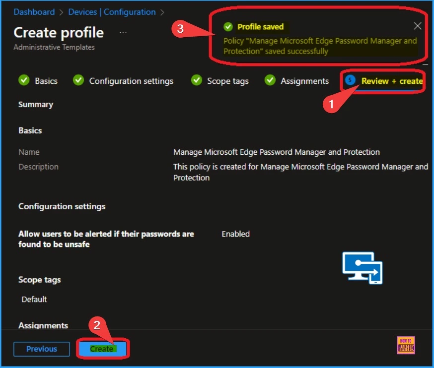Enable Edge Password Safety Alerts for Users Policy in Microsoft Intune 12 Enable Edge Password Safety Alerts for Users Policy in Microsoft Intune - Fig.11