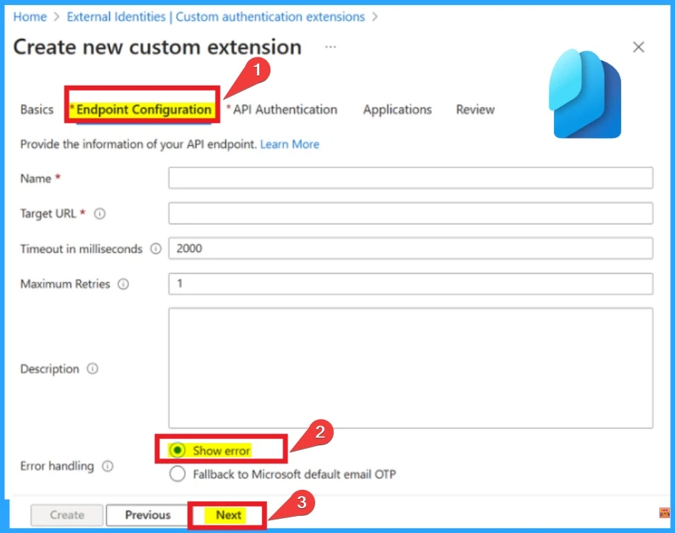 New Entra Custom Authentication Extension | Enable Integration with Any Email Providers - Fig.3 - Creds to MS