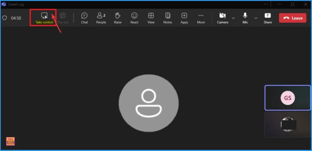 Take Control During Screen Sharing Now Available in Teams for the Web - Fig.4 - Fig.2