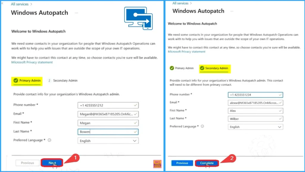 Upgrade Windows 10 using Windows Autopatch in Intune | Ring Based Deployment - Fig.5 - Creds to MS