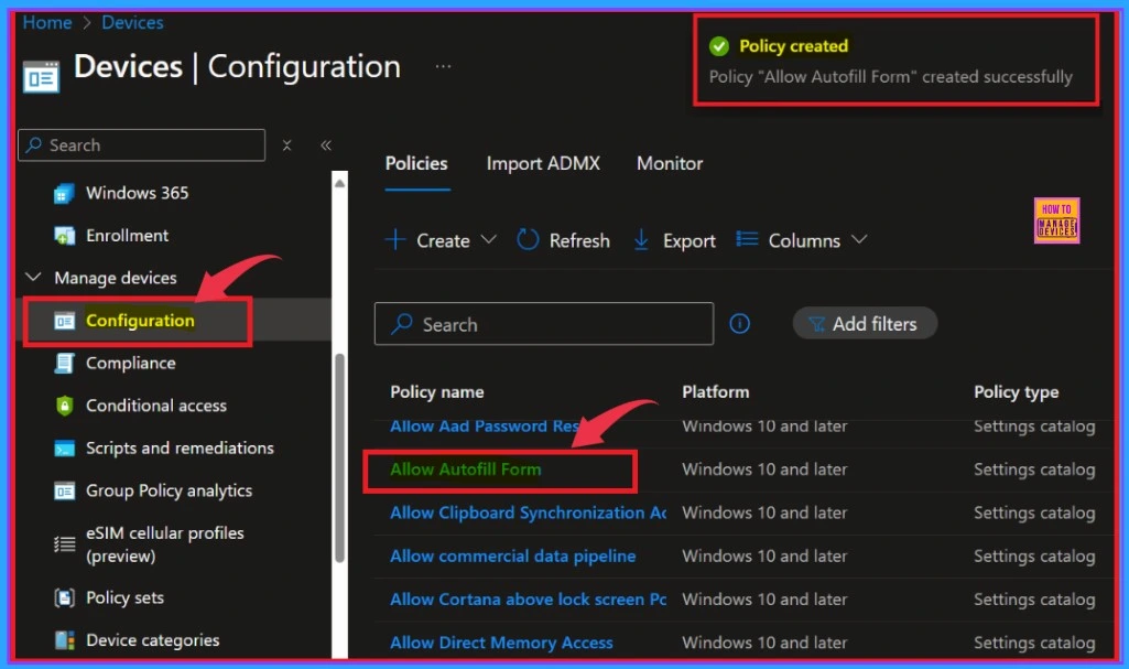 How to Allow Importing of Autofill Form Data in Microsoft Edge Via Setting Catalog in Intune 11 How to Allow Importing of Autofill Form Data in Microsoft Edge Via Setting Catalog in Intune Fig.10