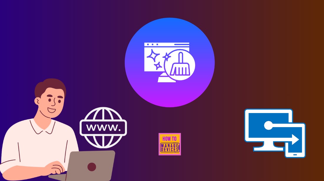 Enable the Clear Browsing Data on Exit option using the Intune Settings Catalog