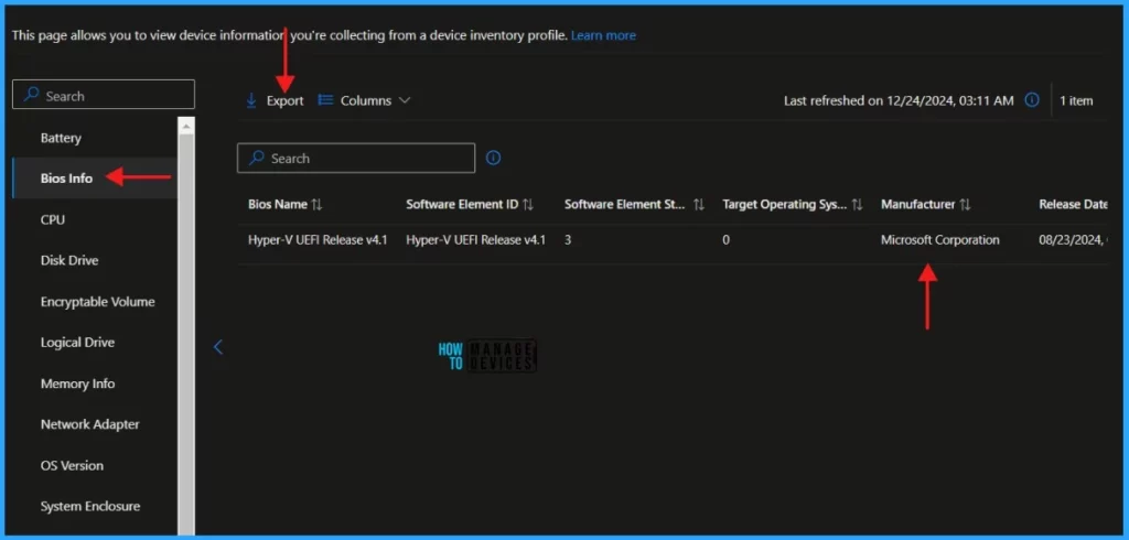 Best Guide to Setup Enhanced Device Hardware Inventory in Microsoft Intune 10 Best Guide to Setup Enhanced Device Hardware Inventory in Microsoft Intune. Fig. 10