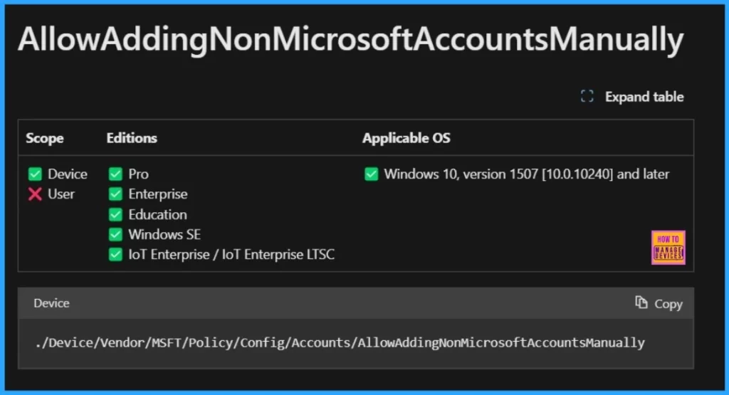 How to Allow Adding Non Microsoft Accounts Manually Using Intune Setting Catalog 2 How to Allow Adding Non Microsoft Accounts Manually Using Intune Setting Catalog 1