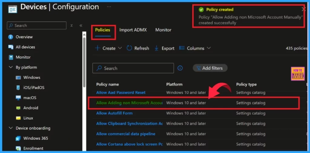 How to Allow Adding Non Microsoft Accounts Manually Using Intune Setting Catalog 12 How to Allow Adding Non Microsoft Accounts Manually Using Intune Setting Catalog Fig.11