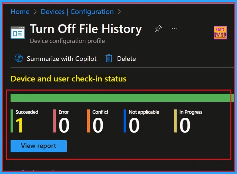 Setting Up Turn Off File History with Settings Catalog in Intune 12 Setting Up Turn Off File History with Settings Catalog in Intune - Fig.11