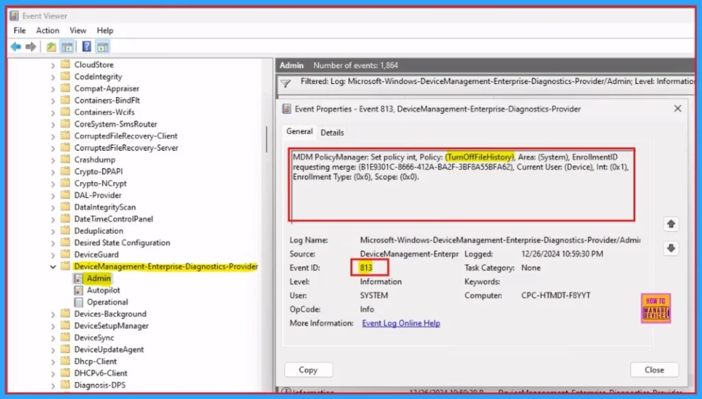 Setting Up Turn Off File History with Settings Catalog in Intune 13 Setting Up Turn Off File History with Settings Catalog in Intune - Fig.12