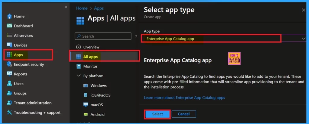 Waterfox Deployment using Enterprise App Catalog App via Intune 1 Waterfox Deployment using Enterprise App Catalog App via Intune-Fig.1