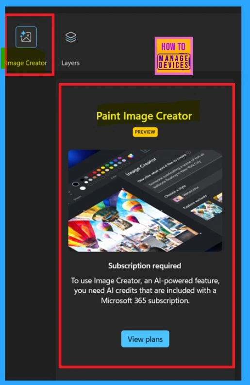 MS Paint Image Creator Feature to Create Images using AI 9 MS Paint Image Creator Feature to Create Images using AI - Fig.9