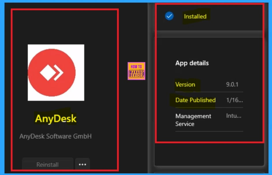 Best way to Deploy AnyDesk using Intune Application Model 13 Best way to Deploy AnyDesk using Intune Application Model - Fig.3