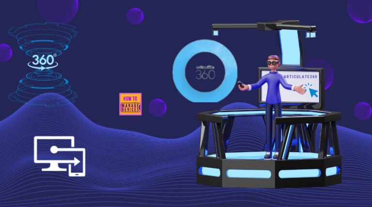 How to Establish Articulate 360 Using the Enterprise App Catalog App Via Intune