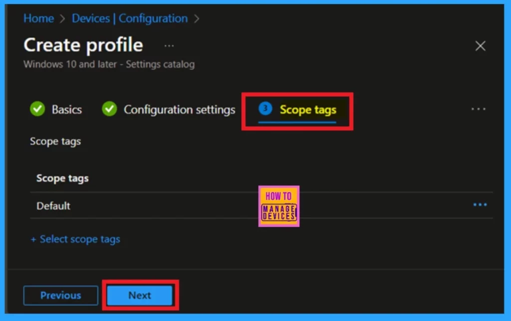 Enable Disable a LAN Connection through Setting Catalog via Intune 7 Enable Disable a LAN Connection through Setting Catalog via Intune- Fig.6
