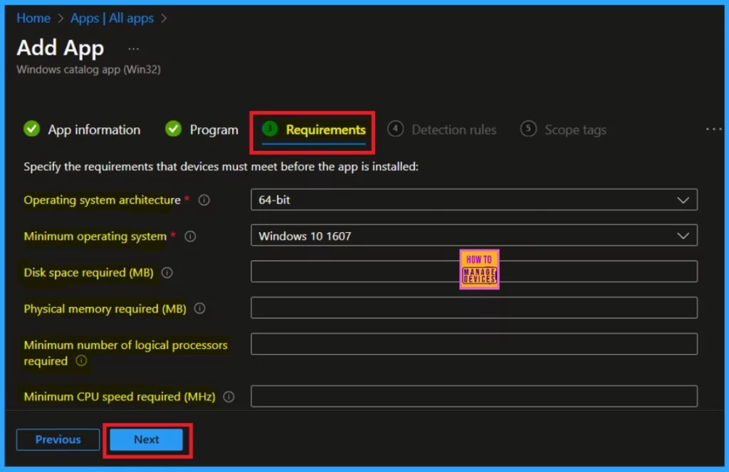 How to Install Frame App using Intune Enterprise App Catalog App - Fig.7