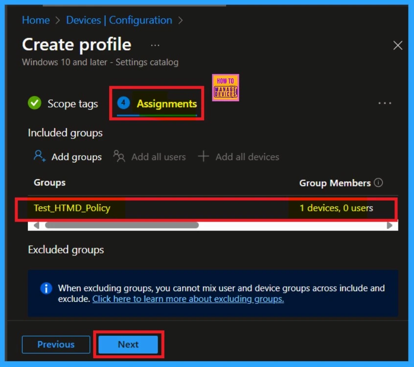 Easy Way to Set Bandwidth Throttling End Time using Setting Catalog Via Intune 7 Easy Way to Set Bandwidth Throttling End Time using Setting Catalog Via Intune-Fig.7
