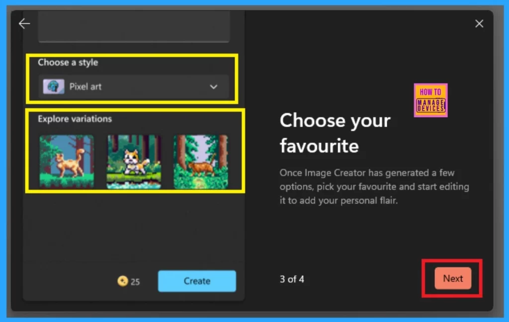 MS Paint Image Creator Feature to Create Images using AI 4 MS Paint Image Creator Feature to Create Images using AI - Fig.4